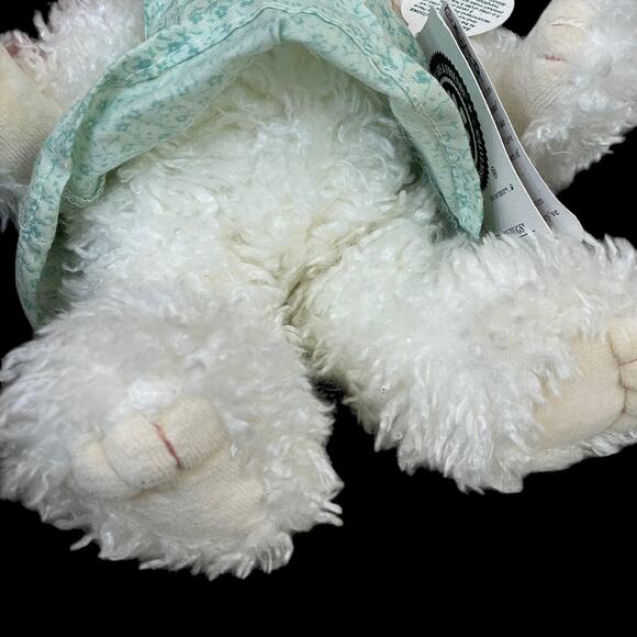 Boyds Bears Plush Juniper Bunnyhug White Rabbit TAGS #916501 Stuffed Animal Toy - Picture 9 of 16